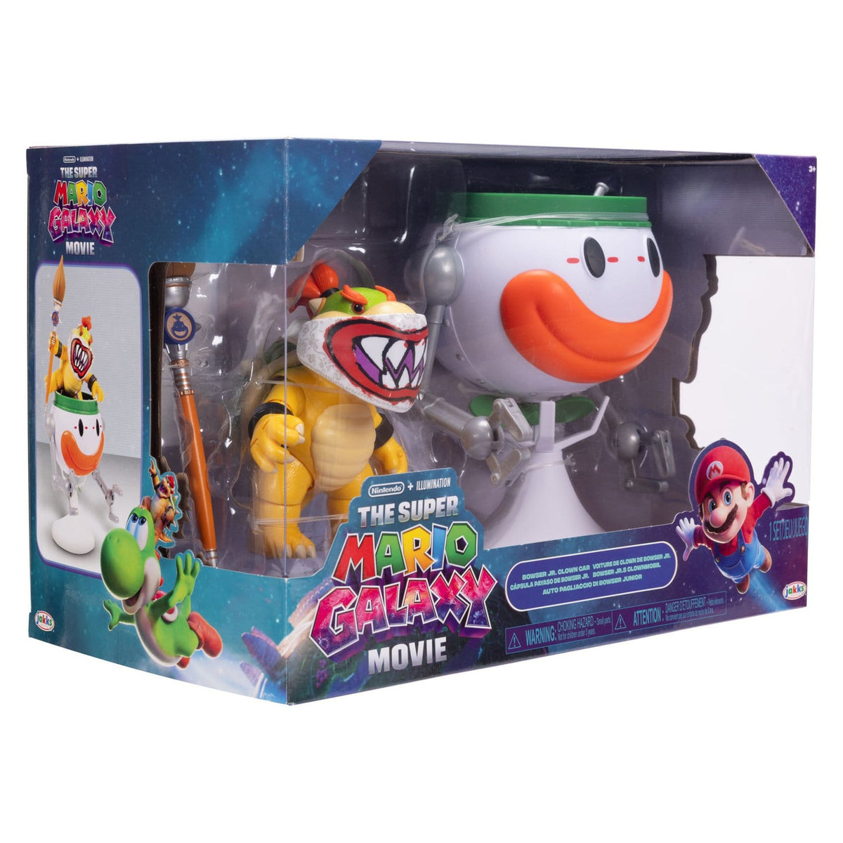 Product image The Super Mario Galaxy Movie Action Figure Bowser Jr. with Clown Car