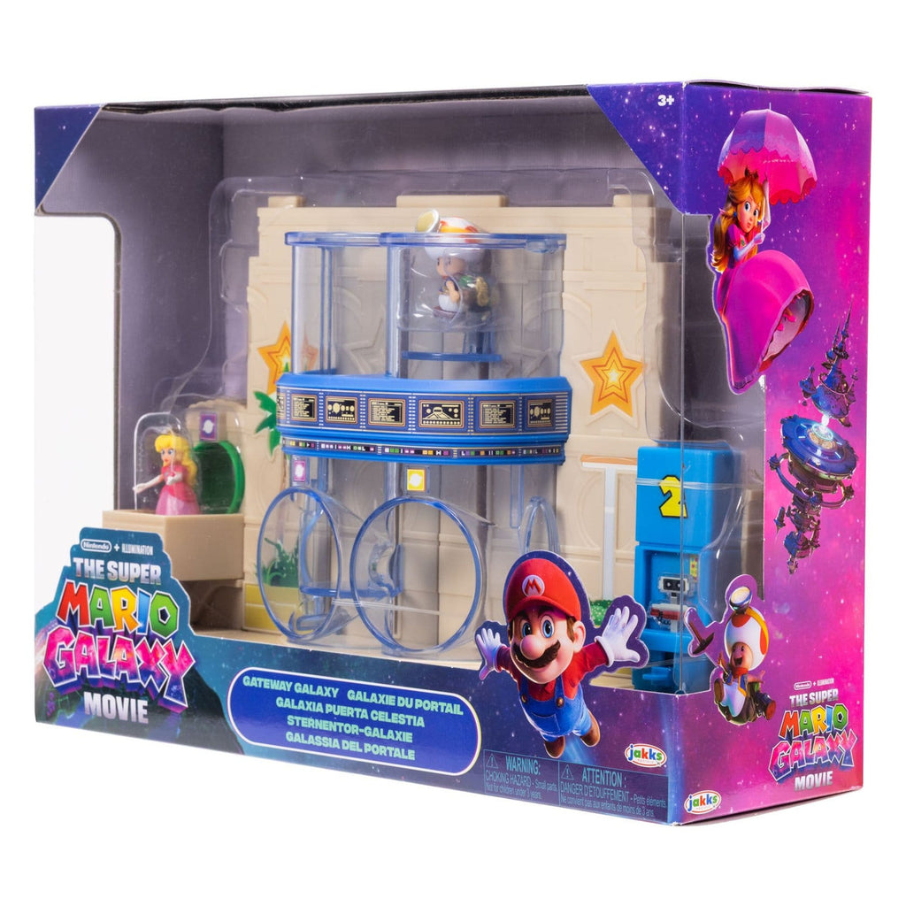 Produktbild Super Mario Galaxy Movie diorama med 2 minifigurer