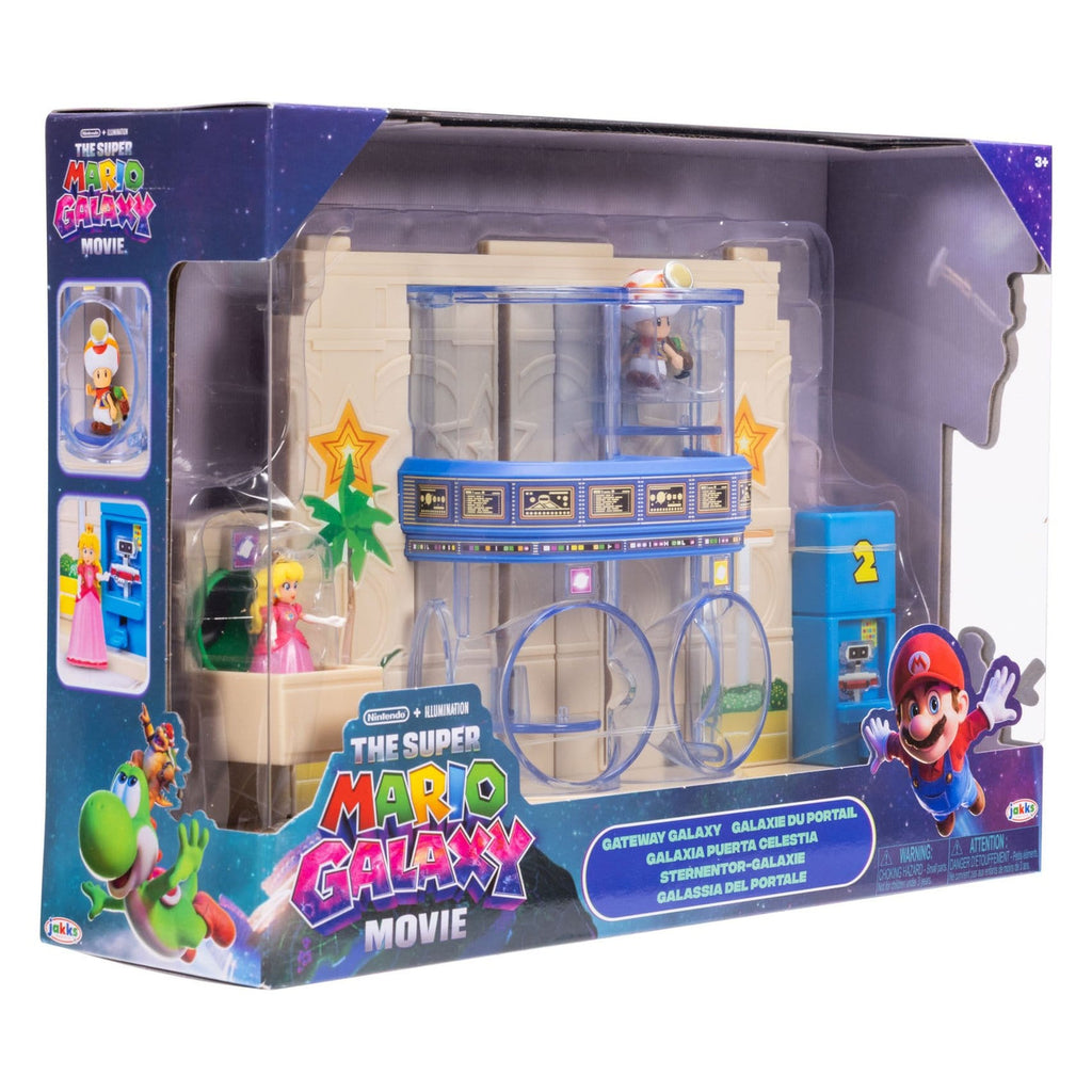 Produktbild Super Mario Galaxy Movie diorama med 2 minifigurer