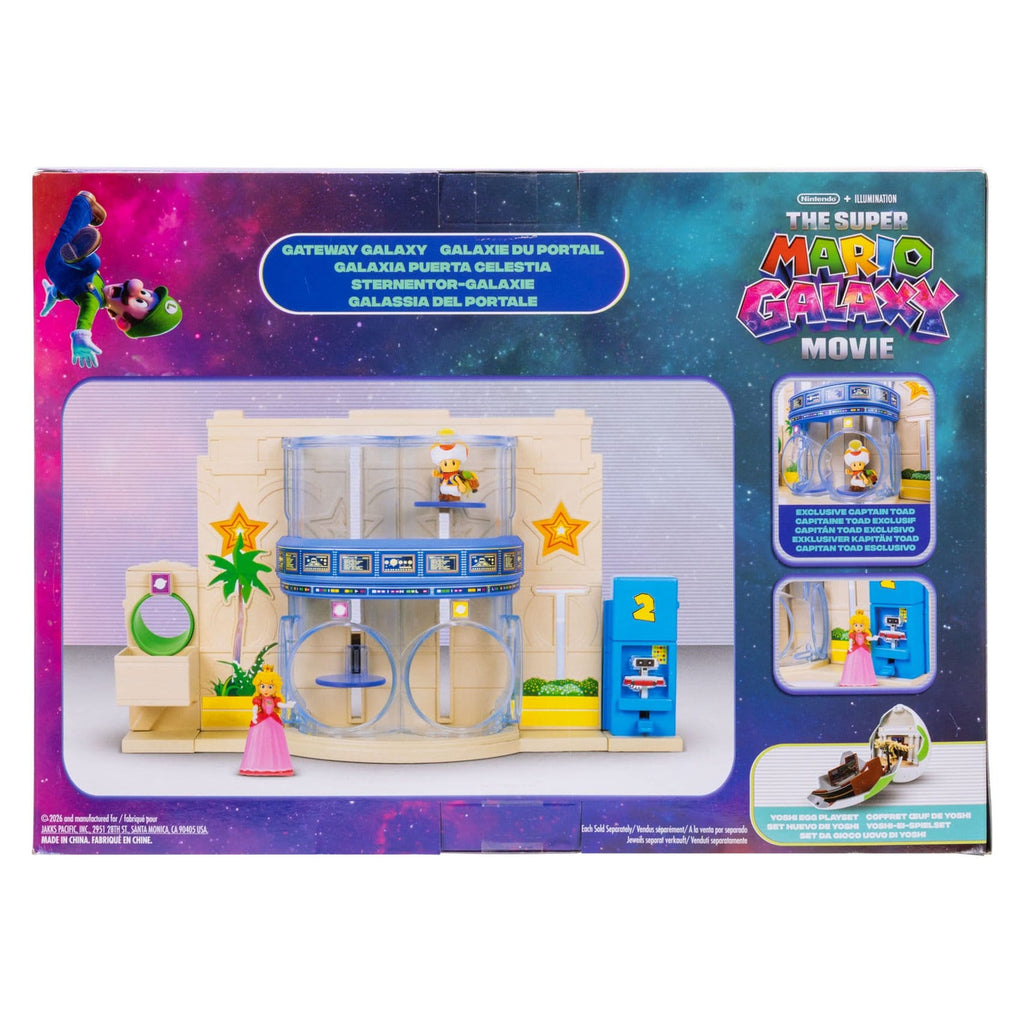 Produktbild Super Mario Galaxy Movie diorama med 2 minifigurer