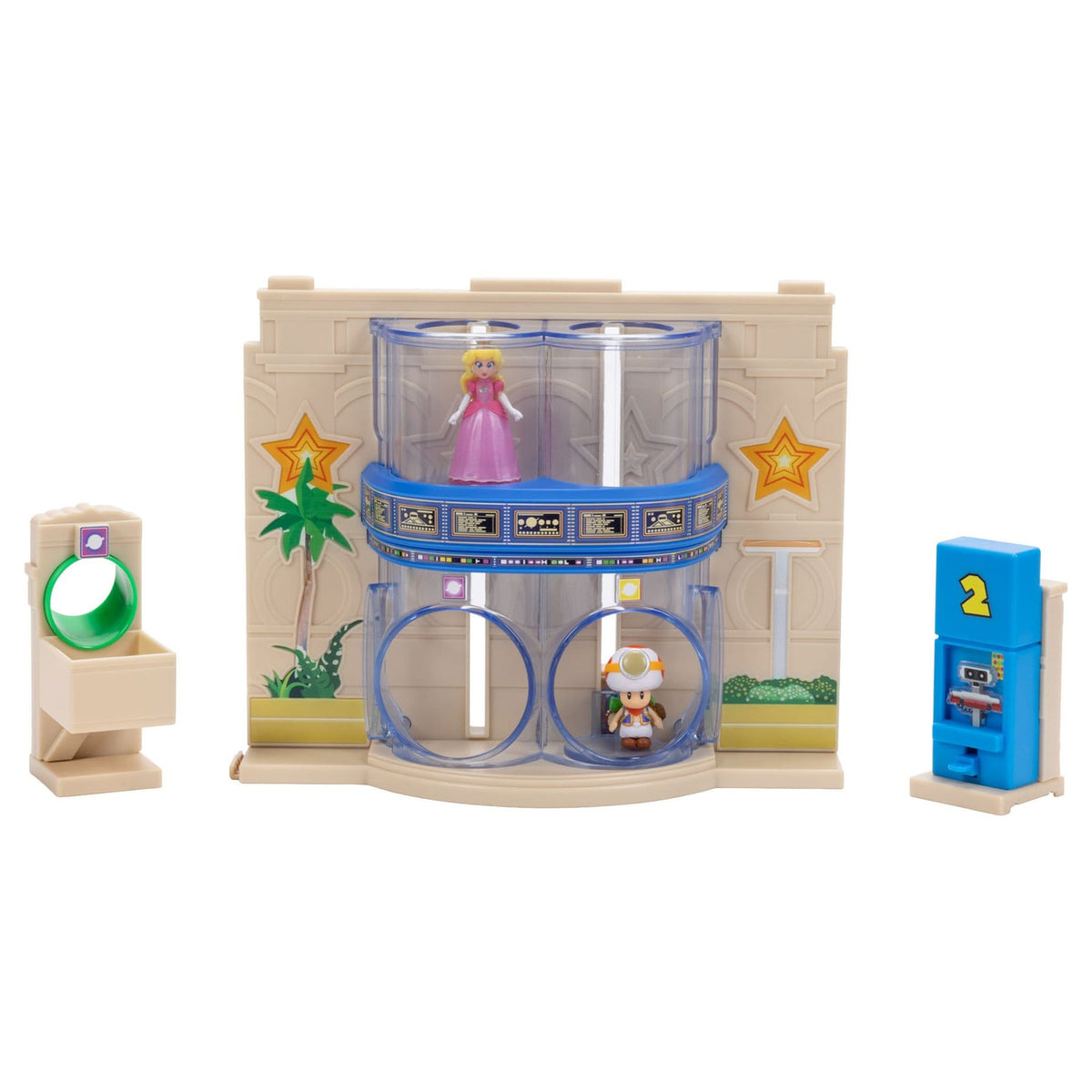 Produktbild Super Mario Galaxy Movie diorama med 2 minifigurer