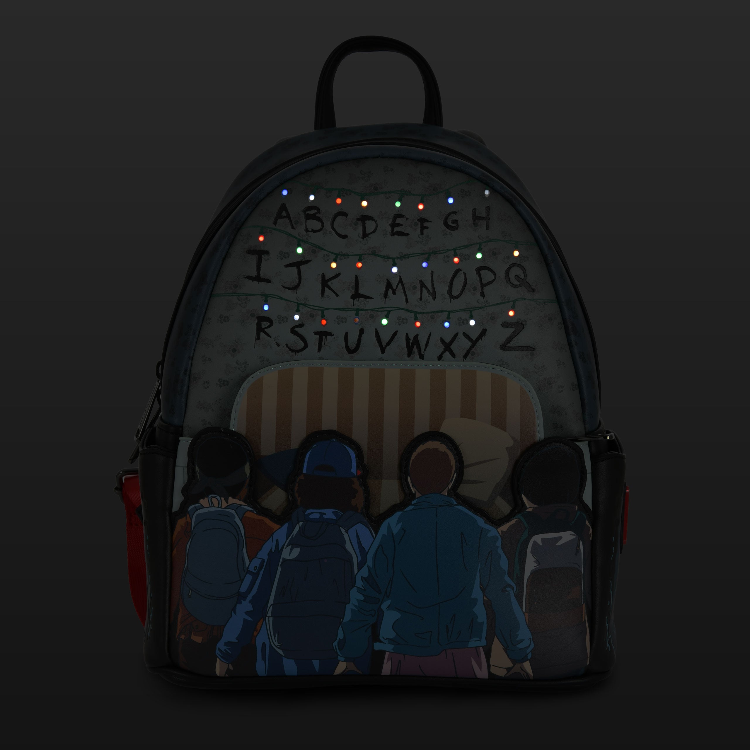 Produktbild Stranger Things - 10th Anniversary mini-ryggsäck med lichteffekt