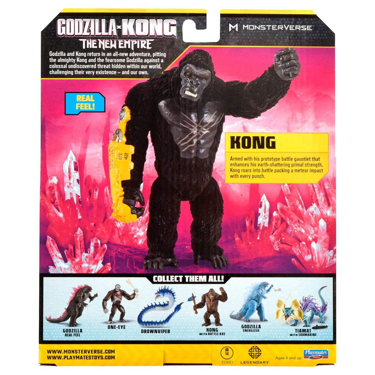 Product image Godzilla x Kong: The New Empire Action Figure Kong Real Feel