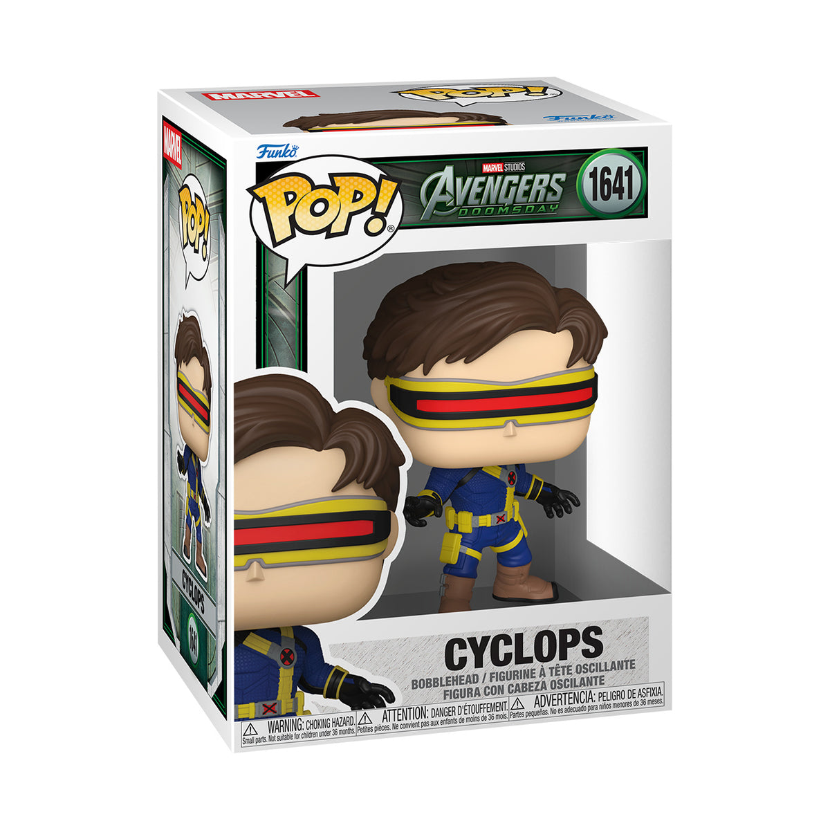 Produktbild Avengers: Doomsday - Cyclops Funko Pop-vippfigur