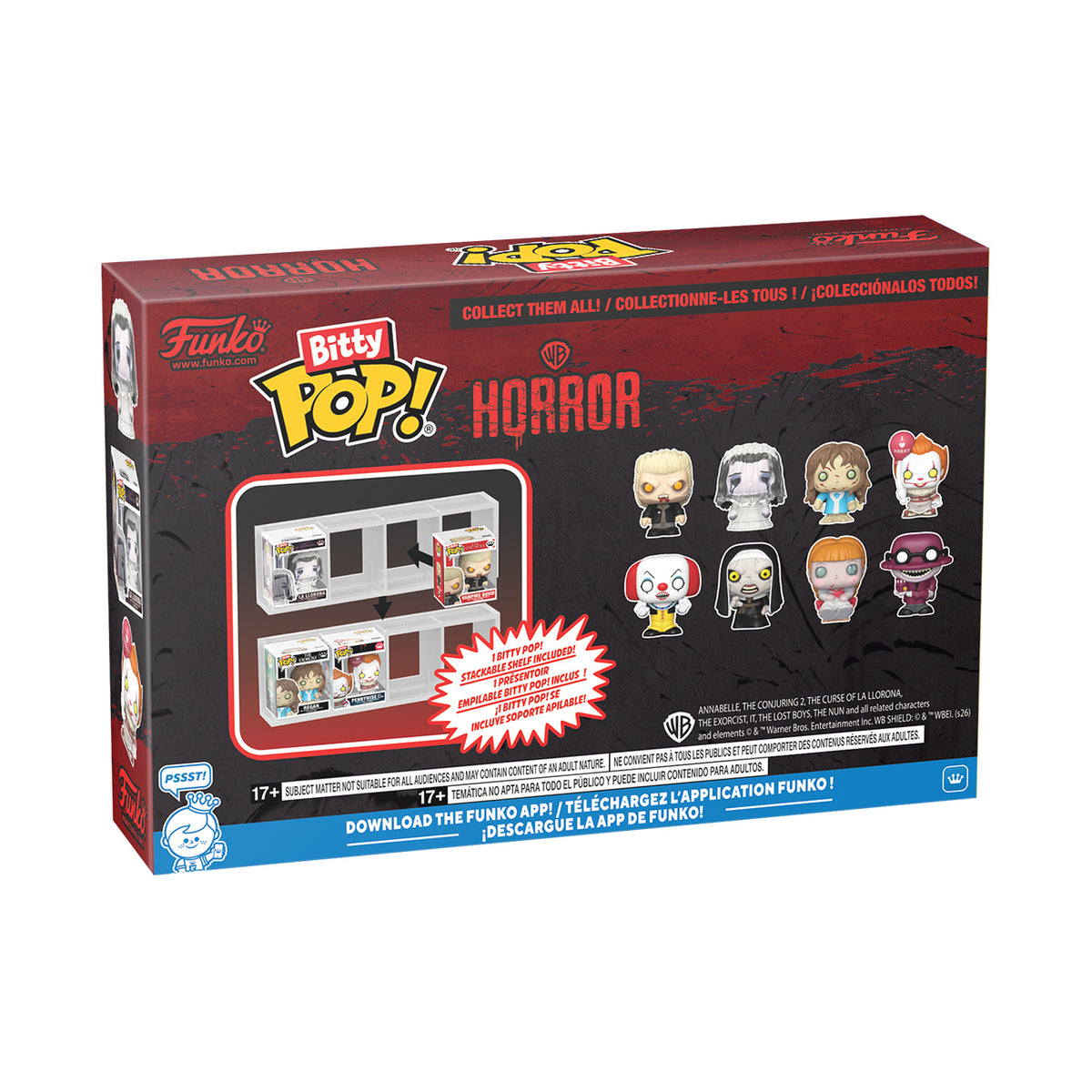 Produktbild Stephen Kings IT - David Funko Bitty Pop figurer 4-pack