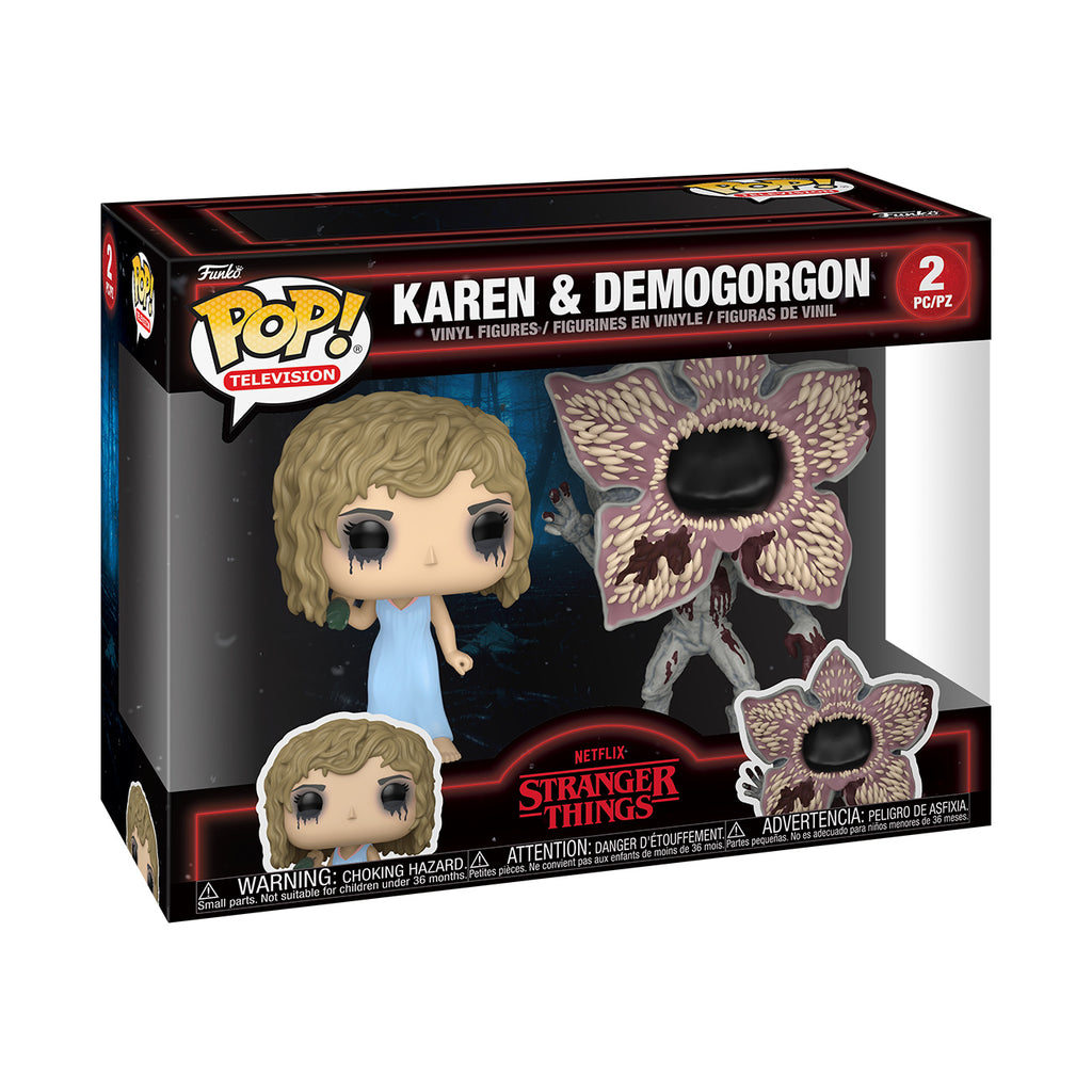 Produktbild Stranger Things - Karen och Demogorgon Funko Pop Figurset