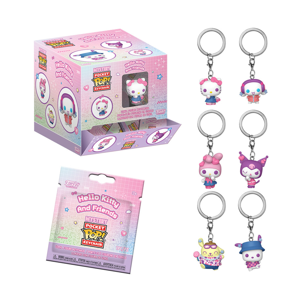 Produktbild Hello Kitty and Friends – Mystery Funko Pop Nyckelring