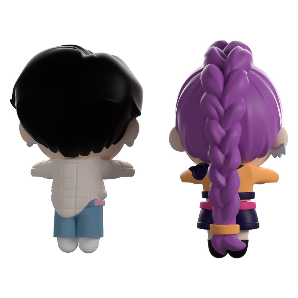 Produktbild KPop Demon Hunters - Jinu och Rumi Monitor Buddiez vinylfigursset