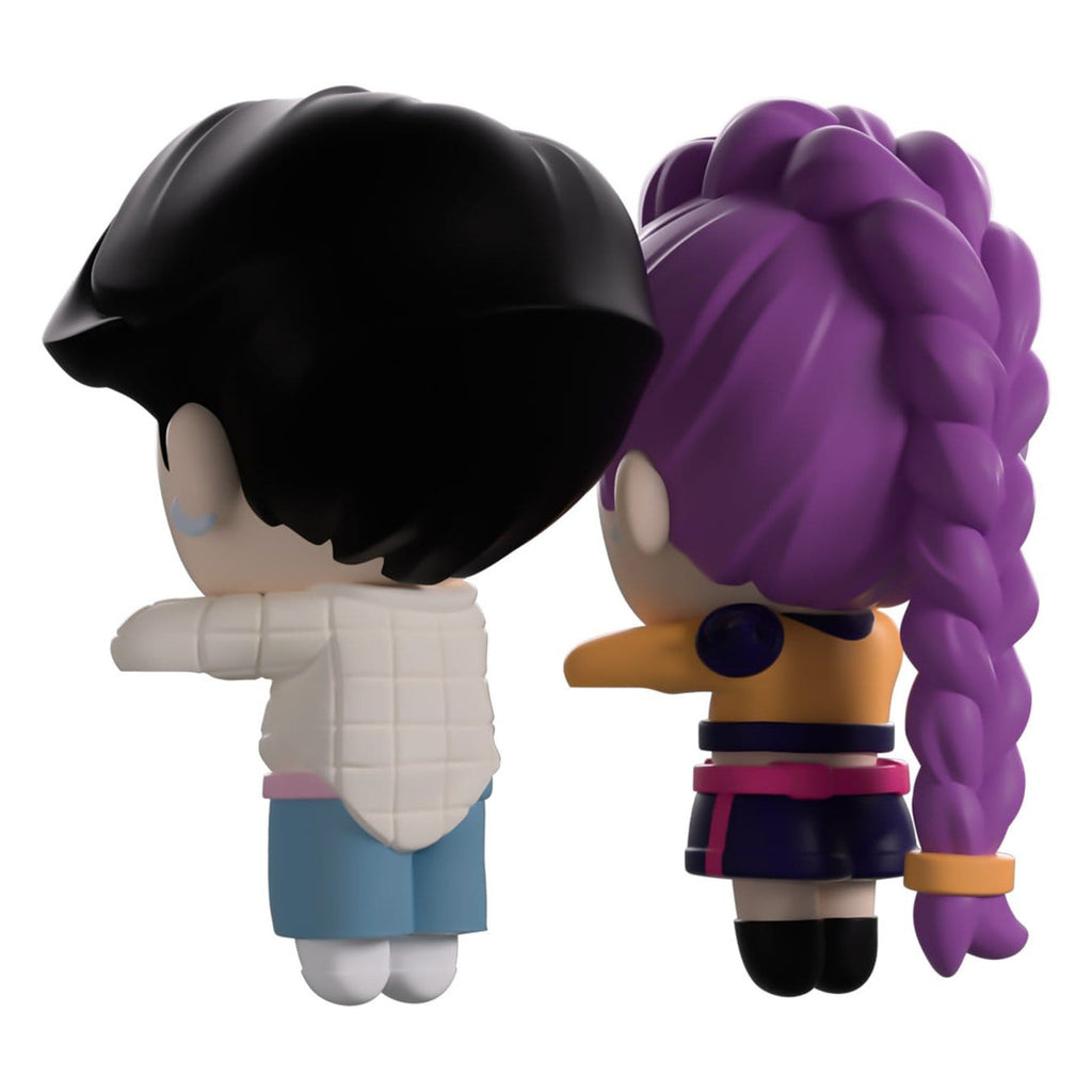 Produktbild KPop Demon Hunters - Jinu och Rumi Monitor Buddiez vinylfigursset