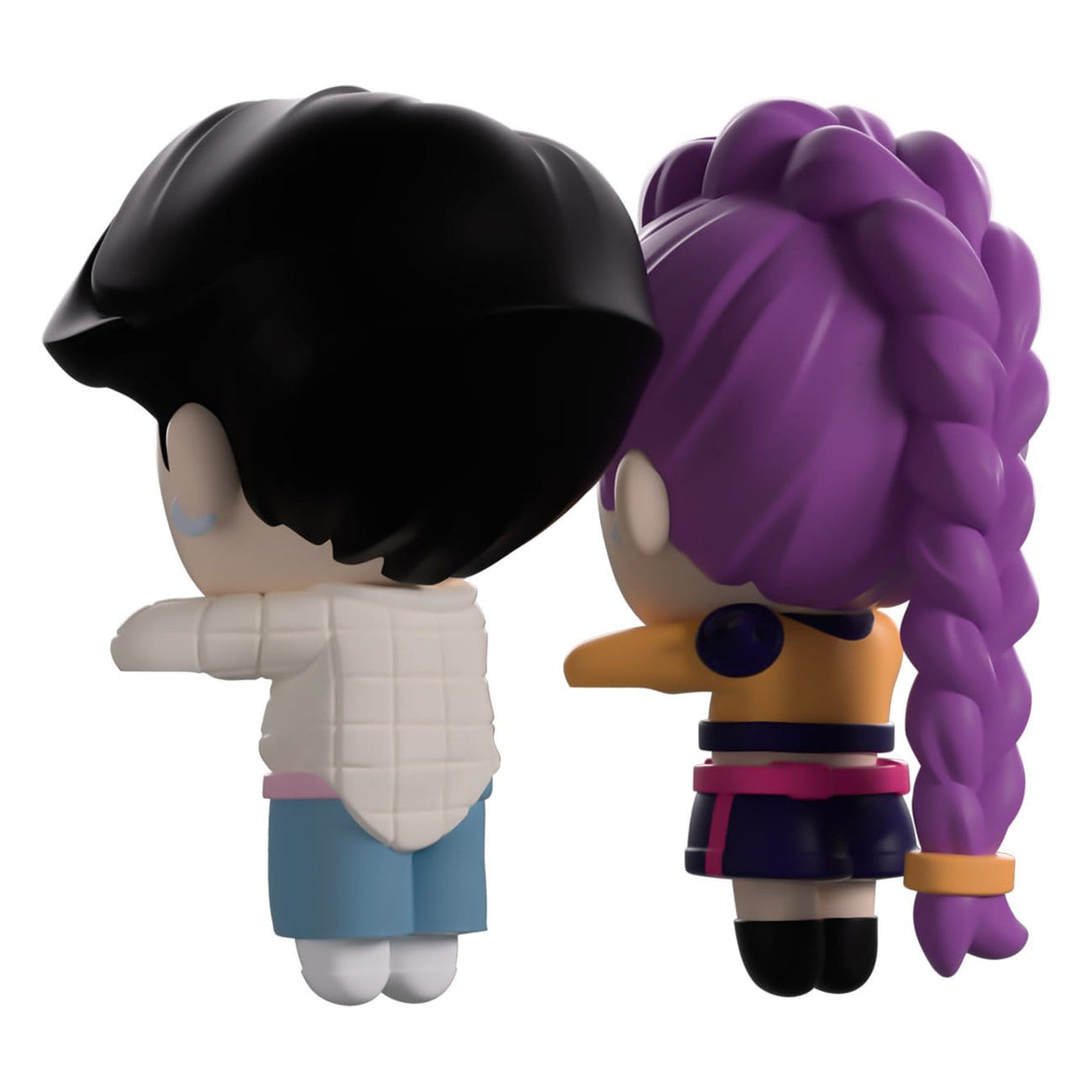 Produktbild KPop Demon Hunters - Jinu och Rumi Monitor Buddiez vinylfigursset