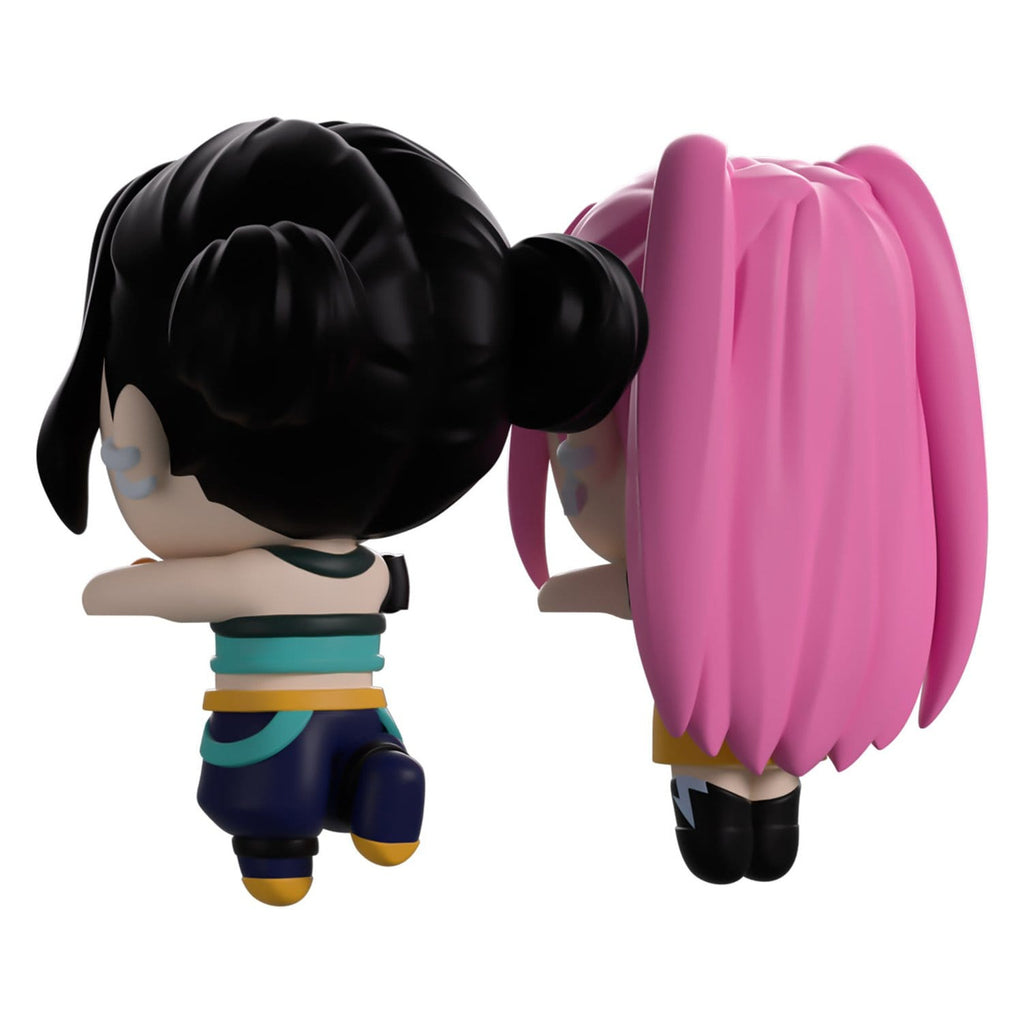 Produktbild KPop Demon Hunters - Mira och Zoey Monitor Buddiez vinylfigursset