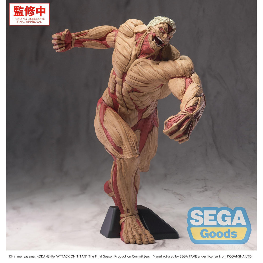 Produktbild Attack on Titan - Reiner Braun GigantiX Figur Armored Titan-version