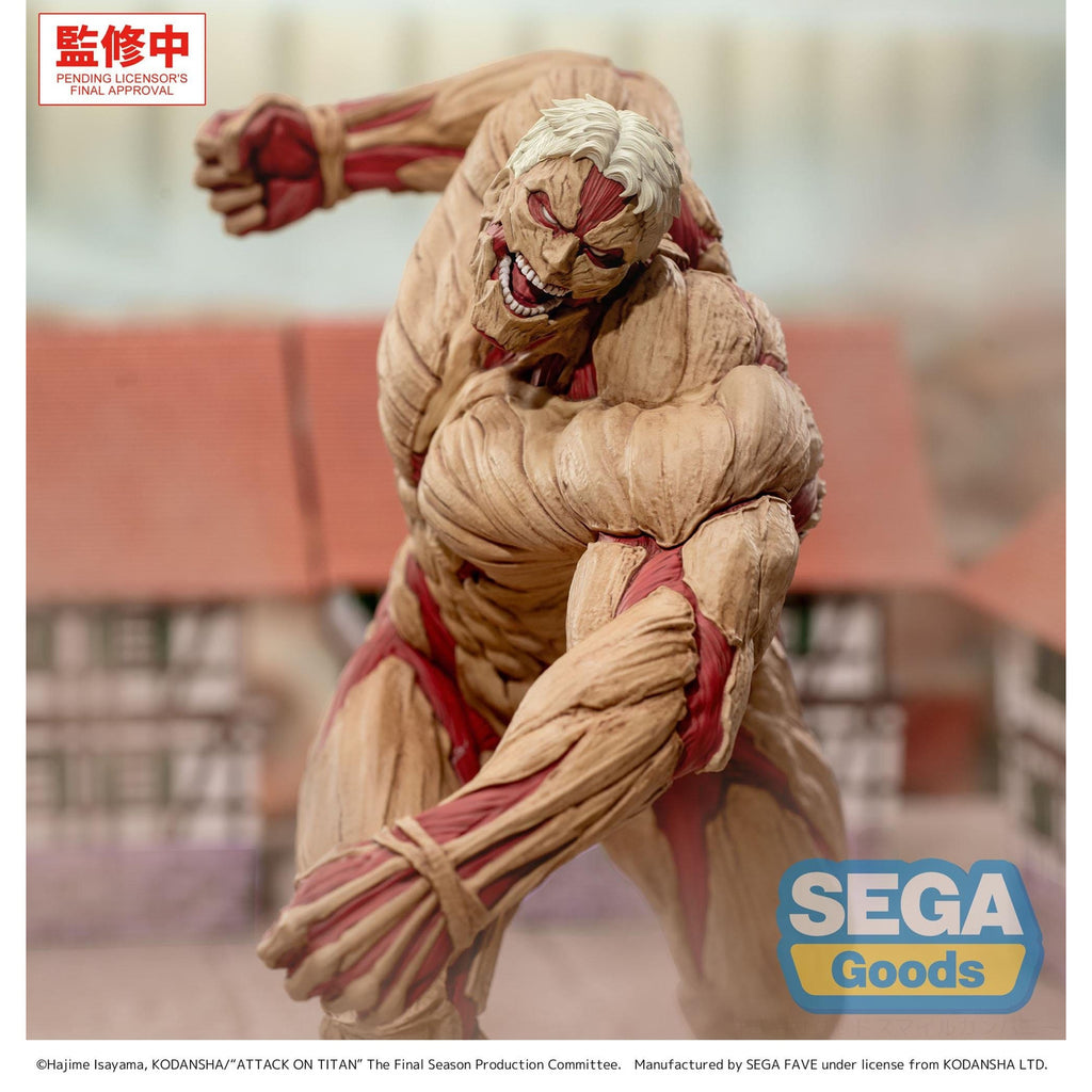 Produktbild Attack on Titan - Reiner Braun GigantiX Figur Armored Titan-version