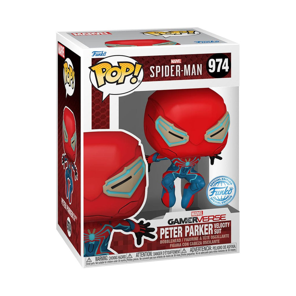 Produktbild POP Games: Spider-Man 1 – Peter Parker (Velocity Suit)
