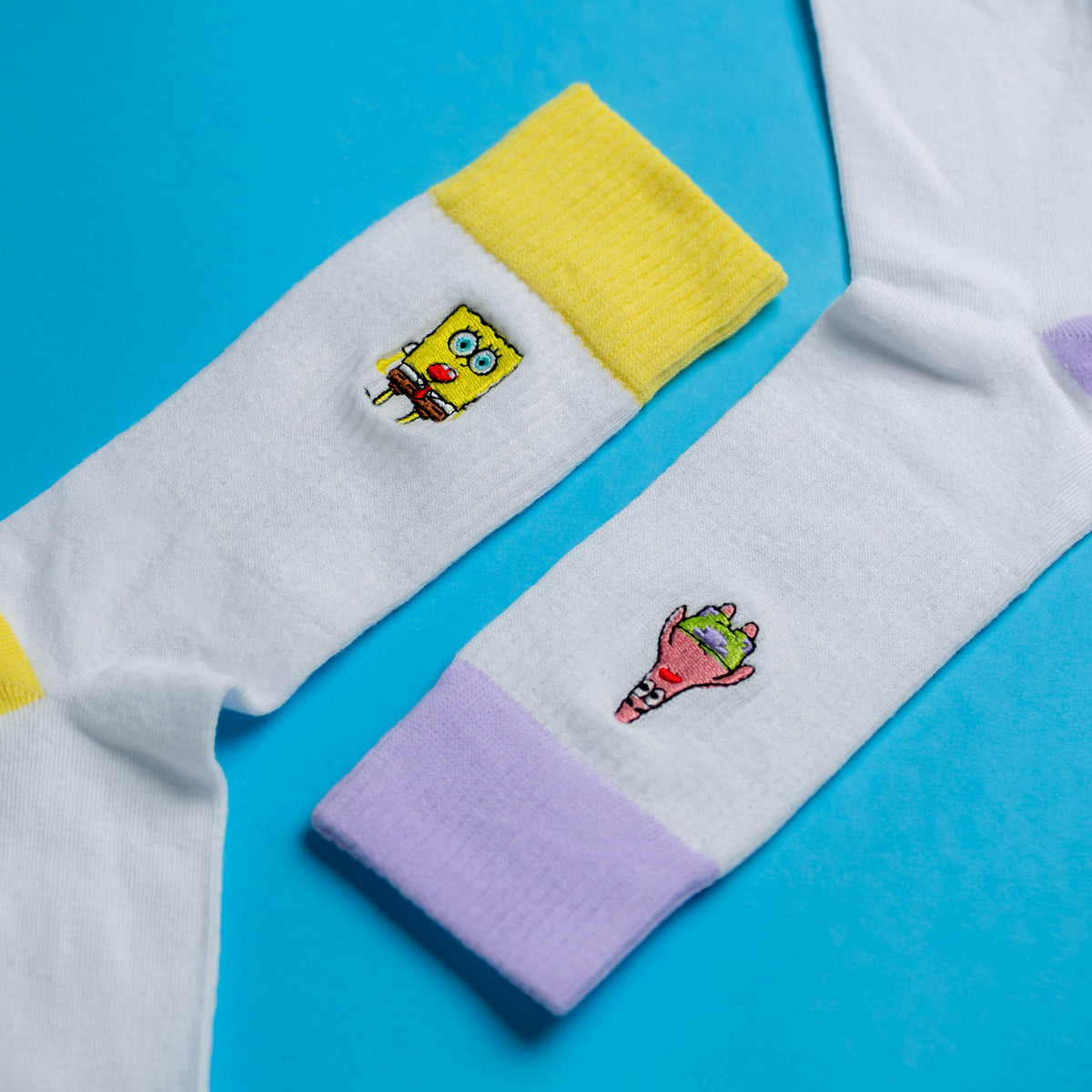 Produktbild SvampBob Fyrkant - Patrick och SvampBob 2-pack strumpor