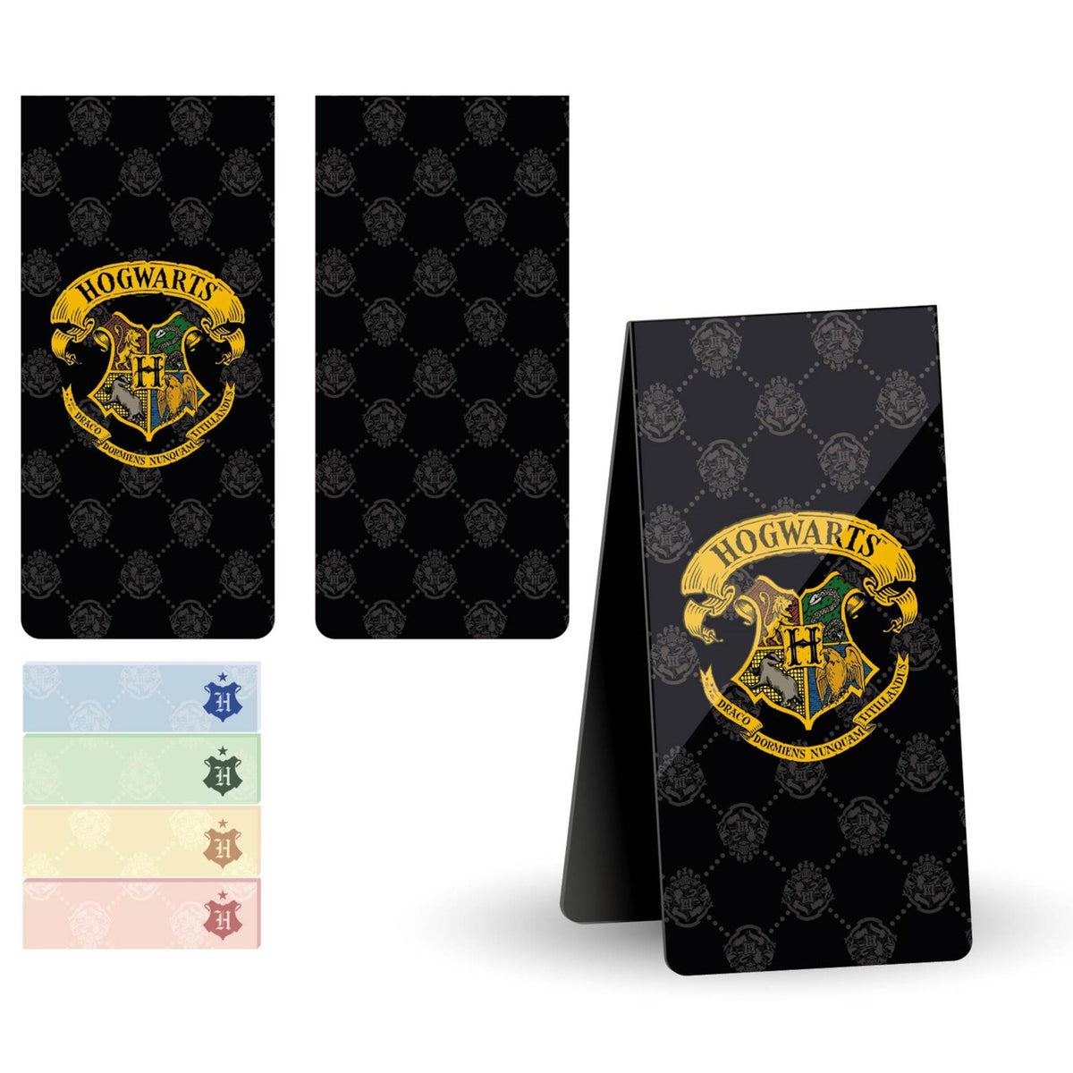 Produktbild Harry Potter - Hogwarts bokmärke med självhäftande lappar