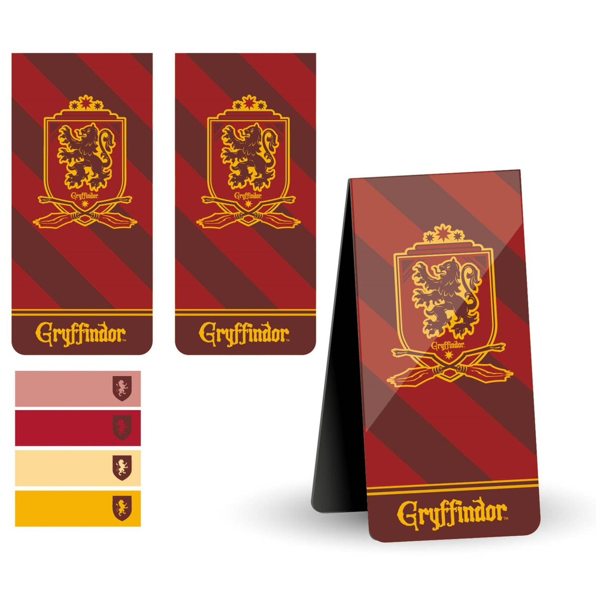 Produktbild Harry Potter - Gryffindor Bokmärke med självhäftande lappar