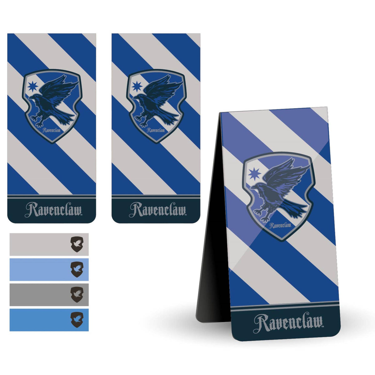 Produktbild Harry Potter - Ravenclaw bokmärke med klisterlappar