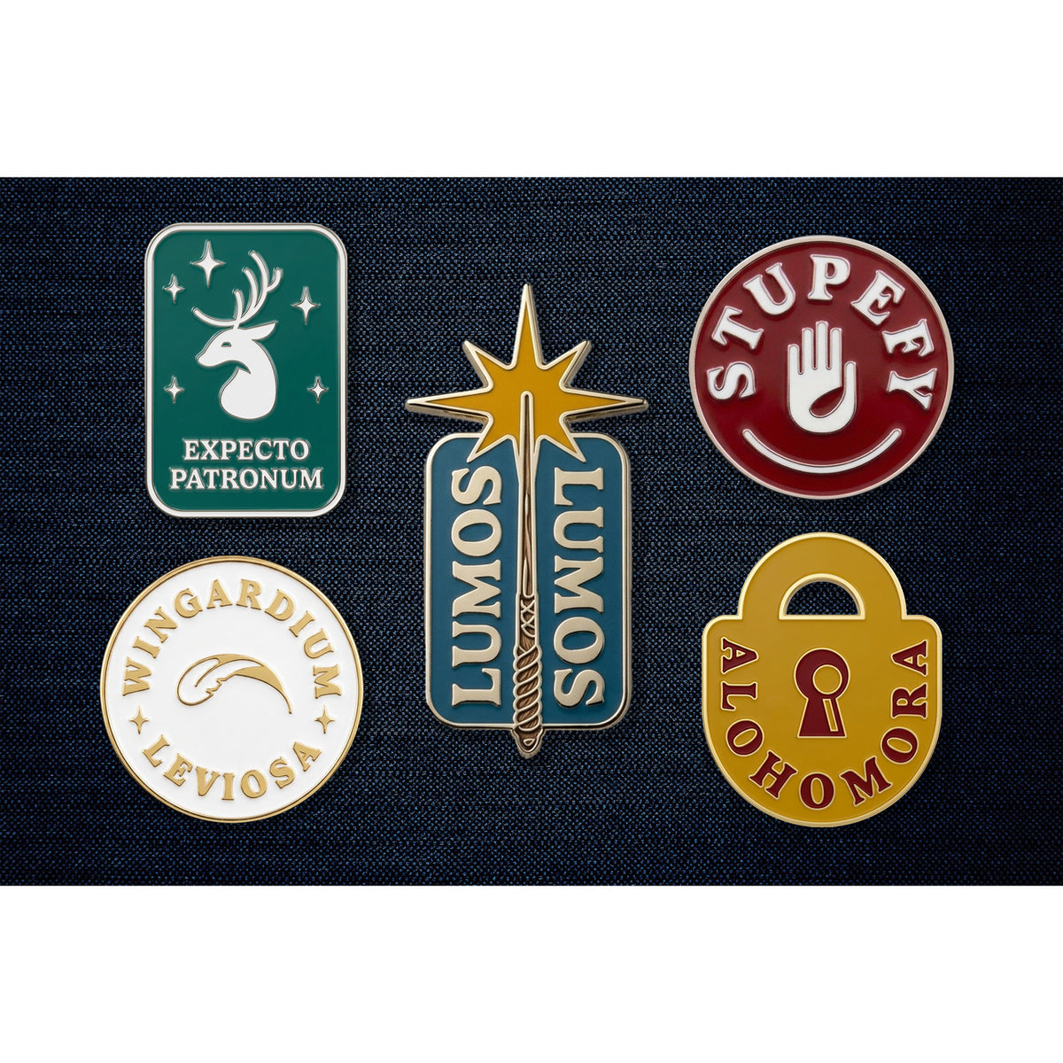 Produktbild Harry Potter - Symbols pins 5-pack