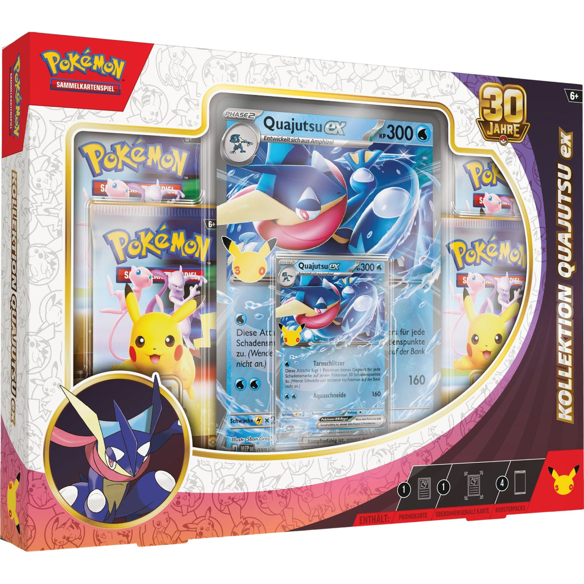 Produktbild Pokémon – 30 år Greninja-EX samlarkort