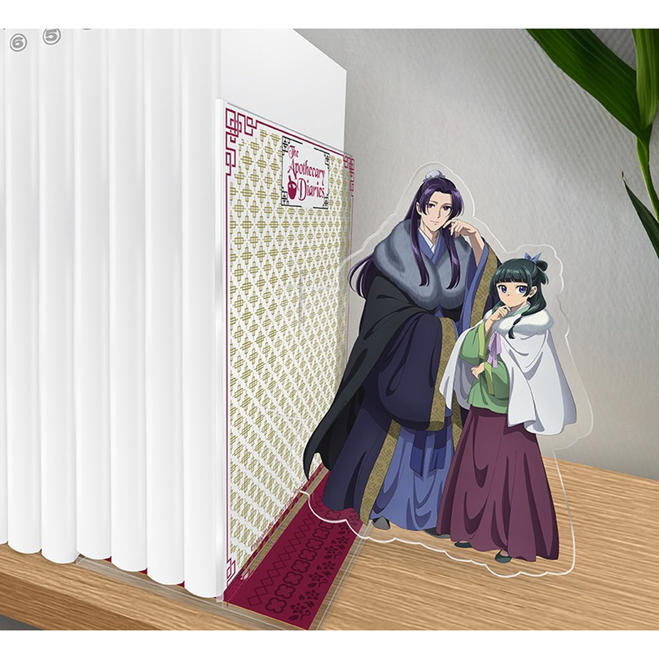 Produktbild The Apothecary Diaries – Maomao och Jinshi bokstöd i akryl