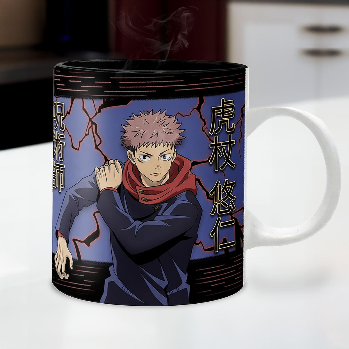 Produktbild Jujutsu Kaisen - Itadori Black Flash Mugg 320 ml