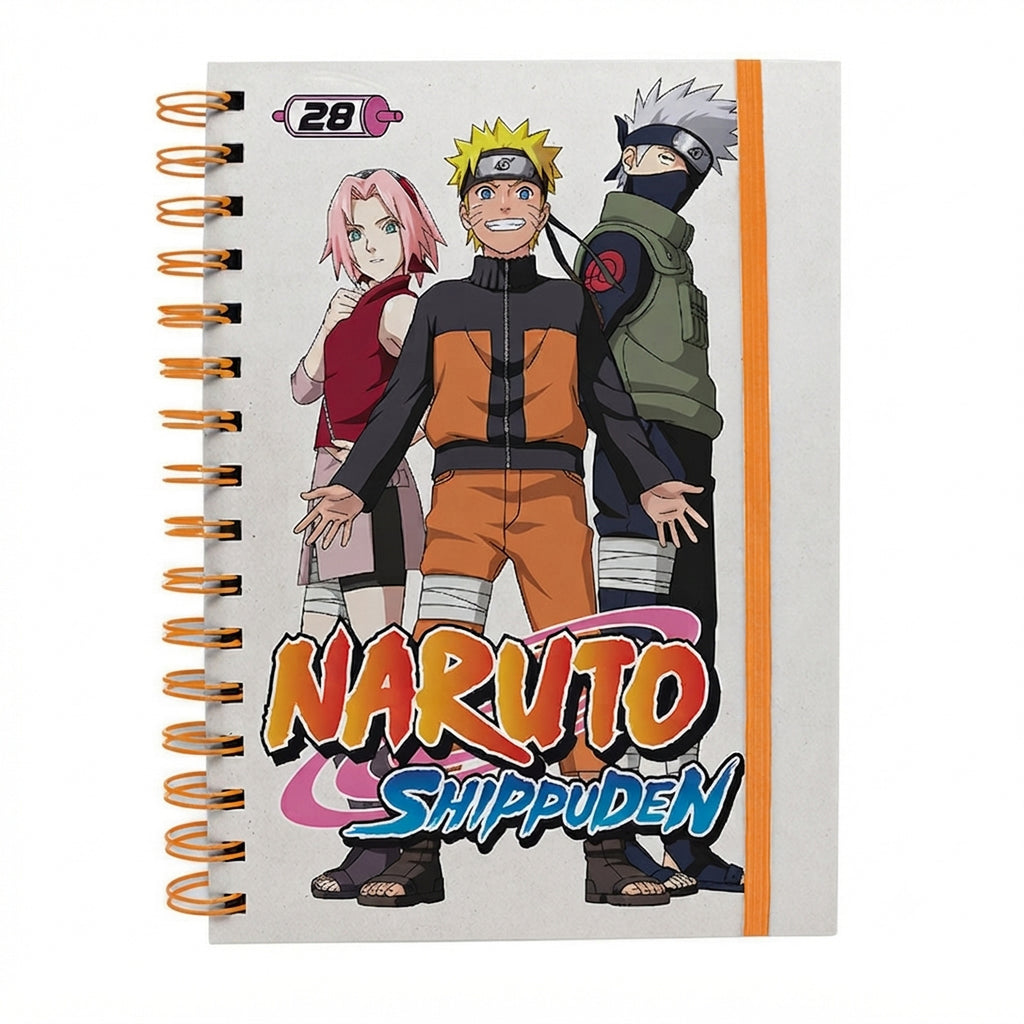 Produktbild Naruto Shippuden - Team 7 och Hokage A5-anteckningsbok