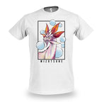 Produktbild Mizutsune vit T-shirt Limited Edition för Monster Hunter-fans