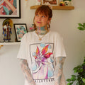 Produktbild Mizutsune T-shirt vit Limited Edition för Monster Hunter-fans