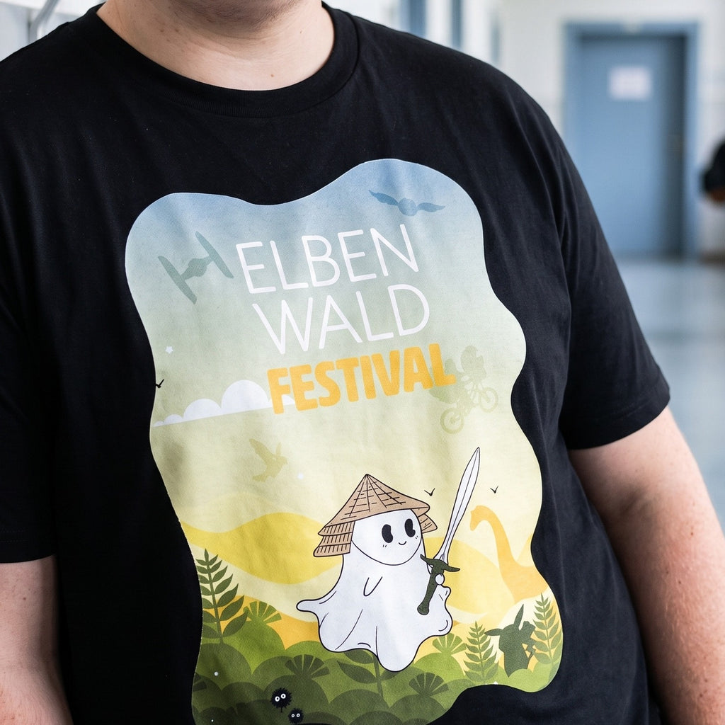 Produktbild Elbenwald Festival 2026 - Ghost Line Up T-shirt