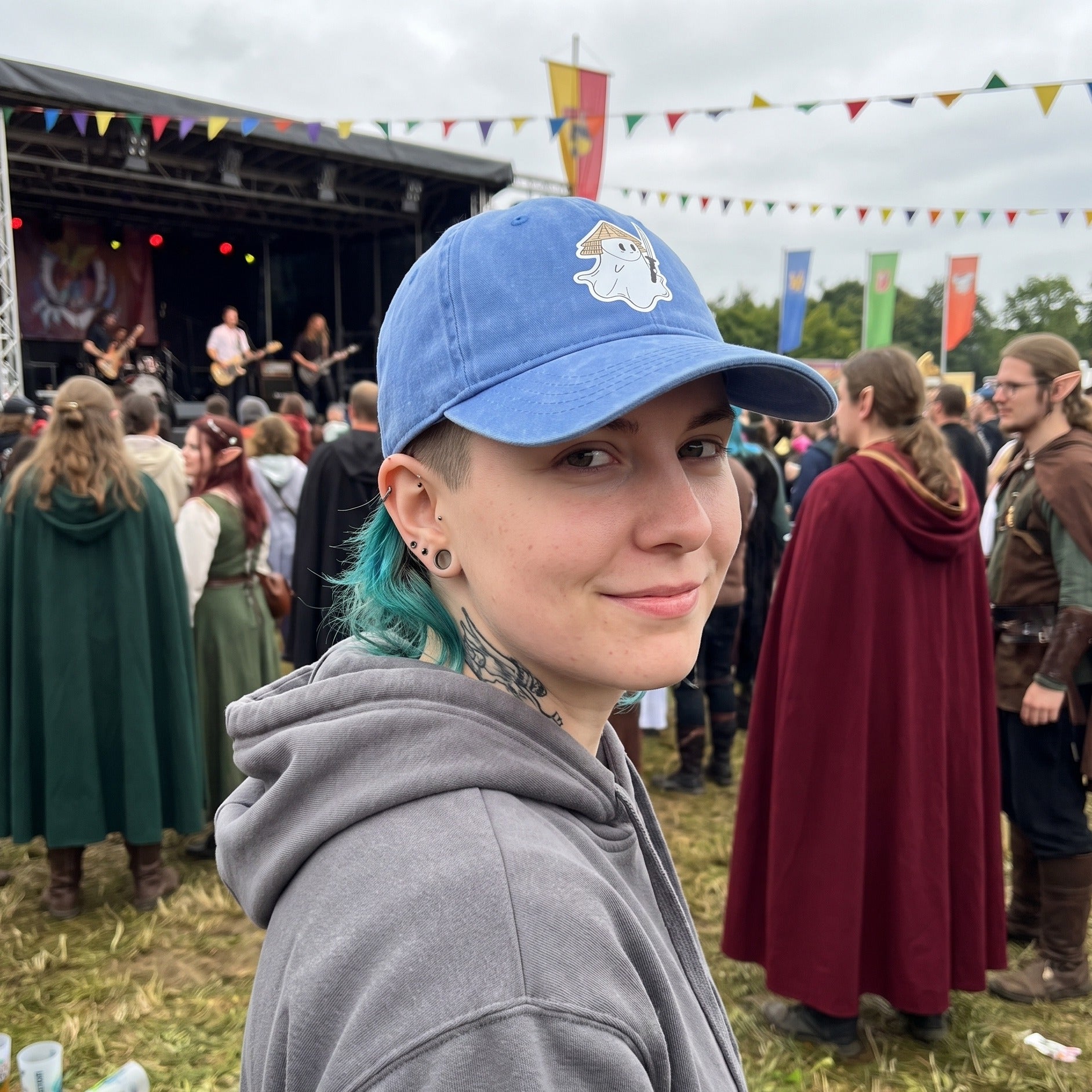 Produktbild Elbenwald Festival - Ghost keps för barn