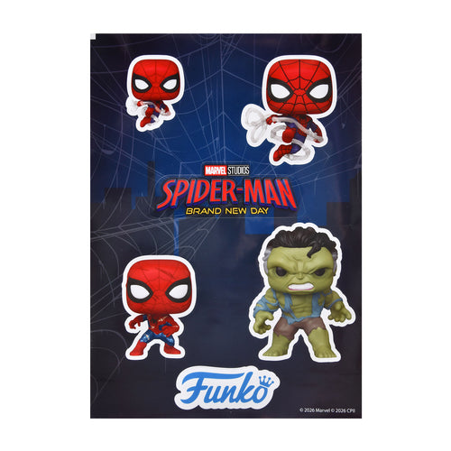 Produktbild Spider-Man Brand New Day Gratis klistermärkesark