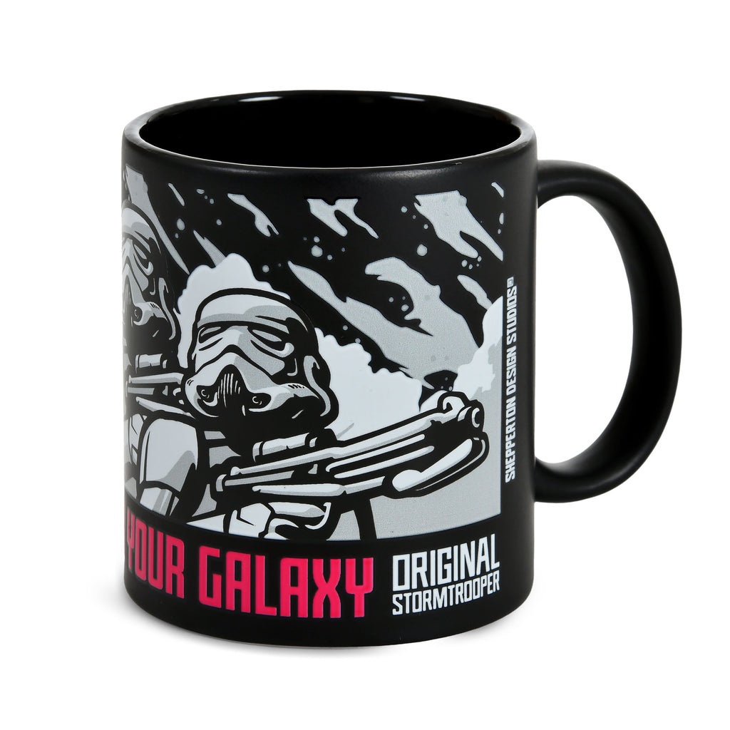 Produktbild Original Stormtrooper - Defend your Galaxy mugg med 3D-effekt röd