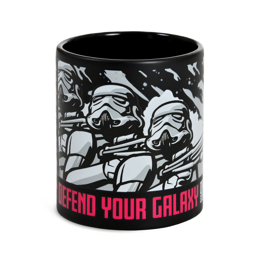 Produktbild Original Stormtrooper - Defend your Galaxy mugg med 3D-effekt röd