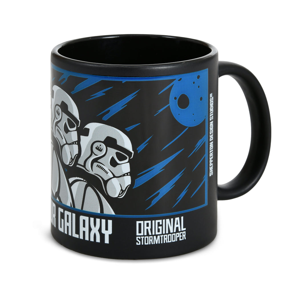 Produktbild Original Stormtrooper - Defend your Galaxy mugg med 3D-effekt blå