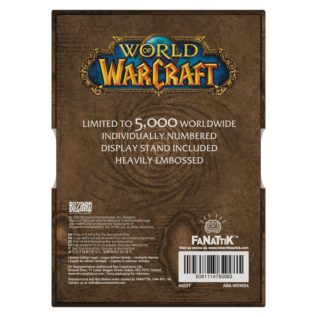 Produktbild World of Warcraft - Omslagskonst Barrens Limited Edition