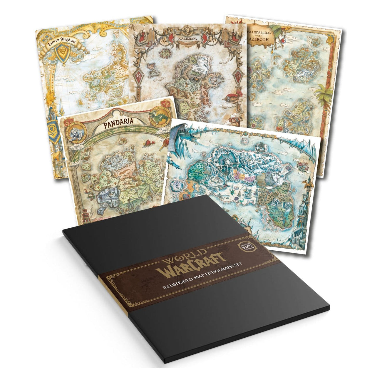 Produktbild World of Warcraft - Set med 5 art prints