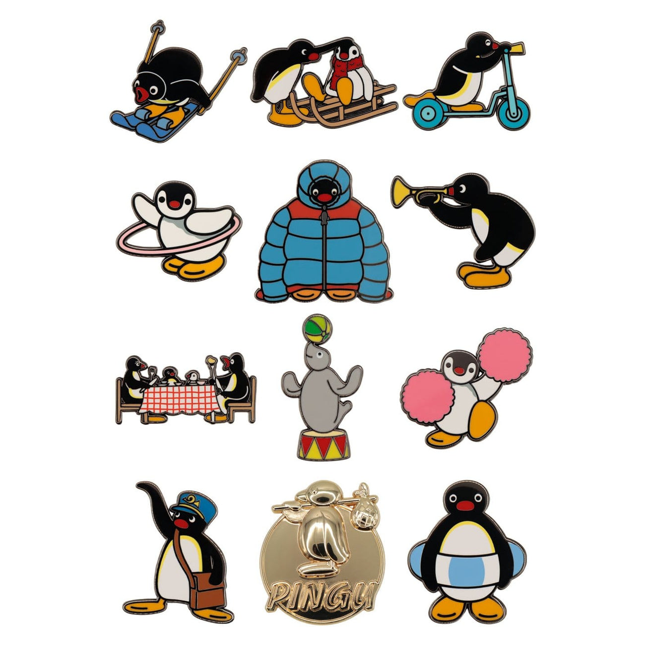 Produktbild Pingu – Mystery-pin 12-pack display