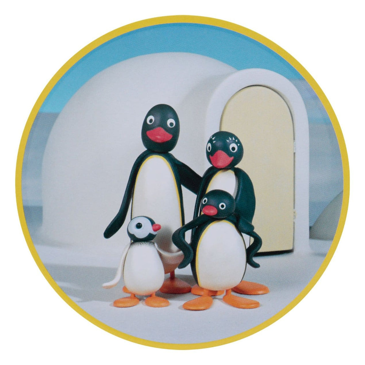 Produktbild Pingu - Family Glasunderlägg 4-pack