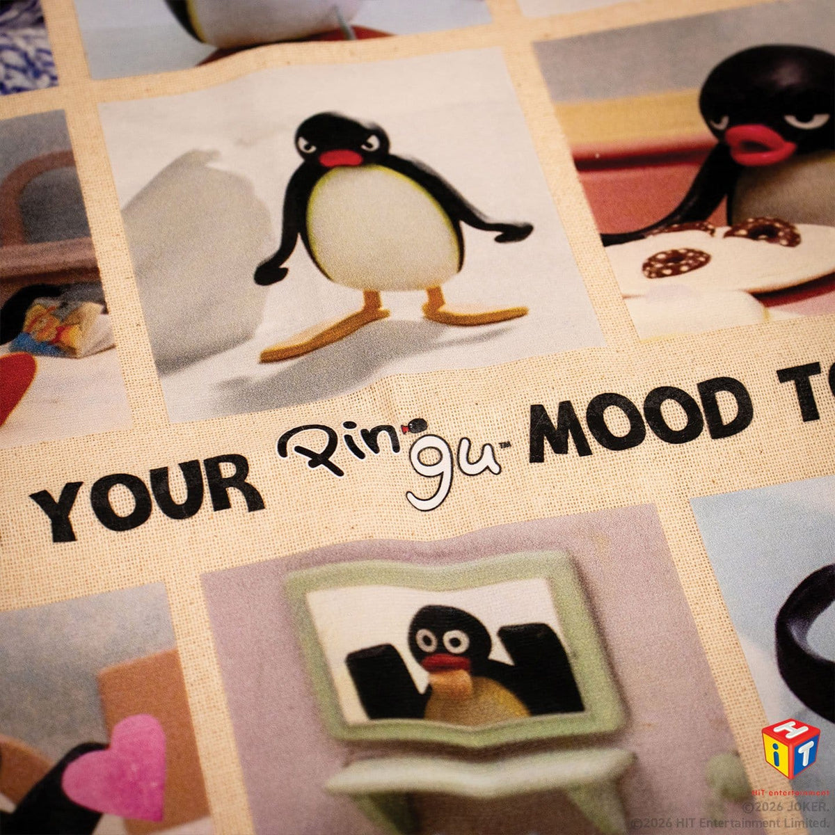 Produktbild Pingu – Moods of the Pingu Tygkasse