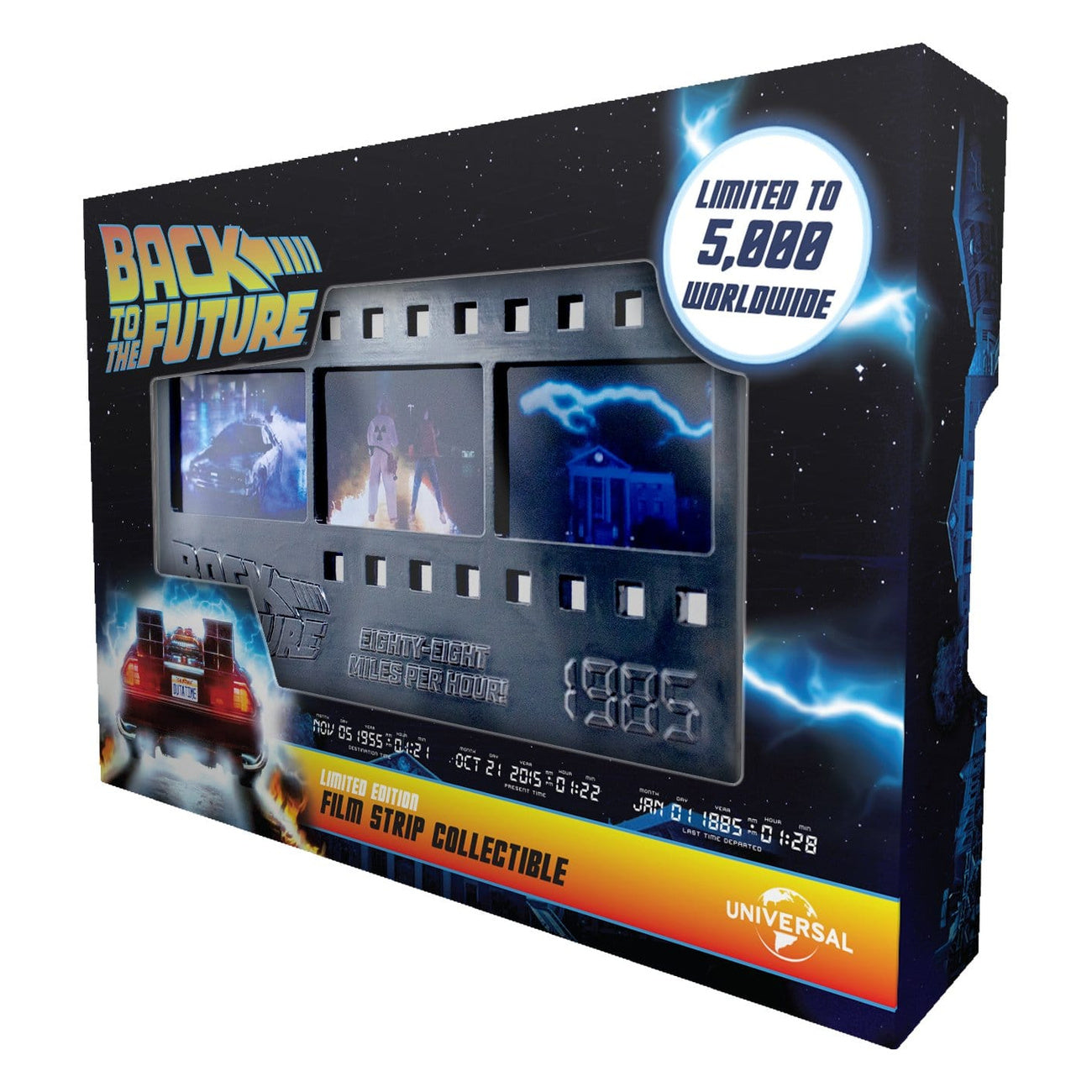 Produktbild Tillbaka till framtiden - Samlarreplika av filmrulle i metall Limited Edition