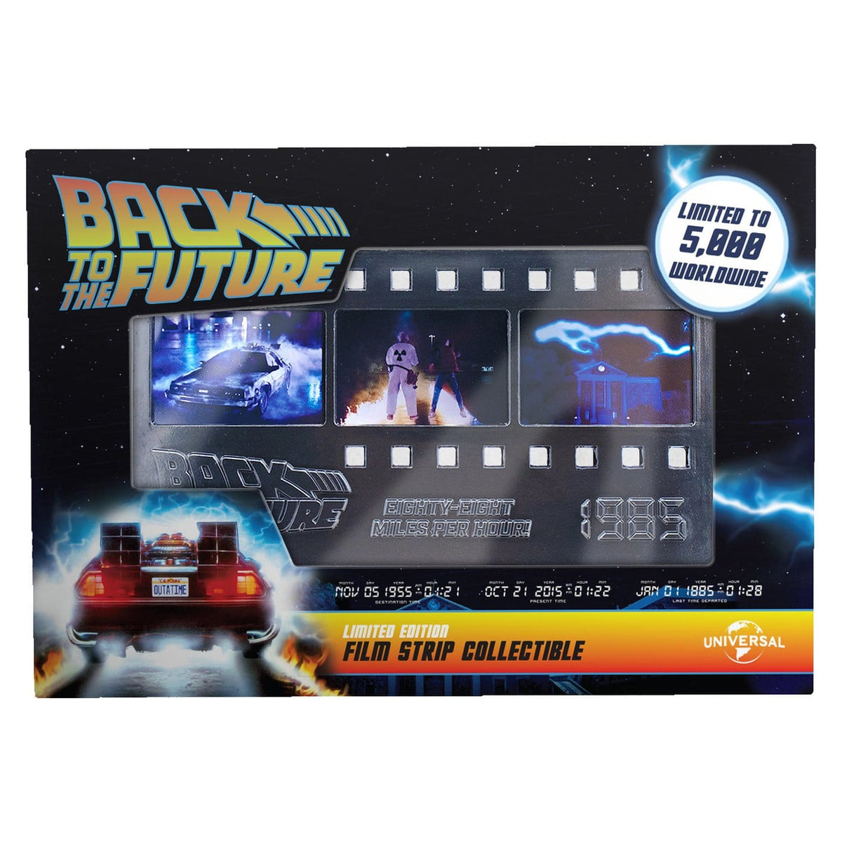 Produktbild Tillbaka till framtiden - Samlarreplika av filmrulle i metall Limited Edition