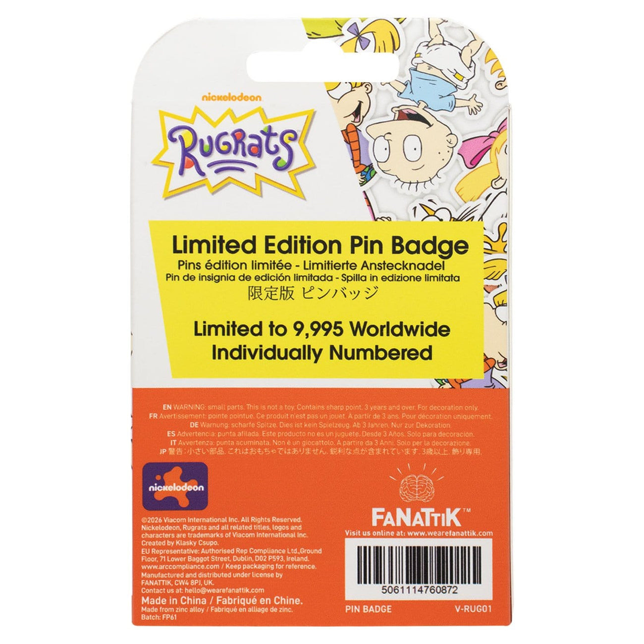 Produktbild Rugrats – 35-årsjubileums-pin Limited Edition