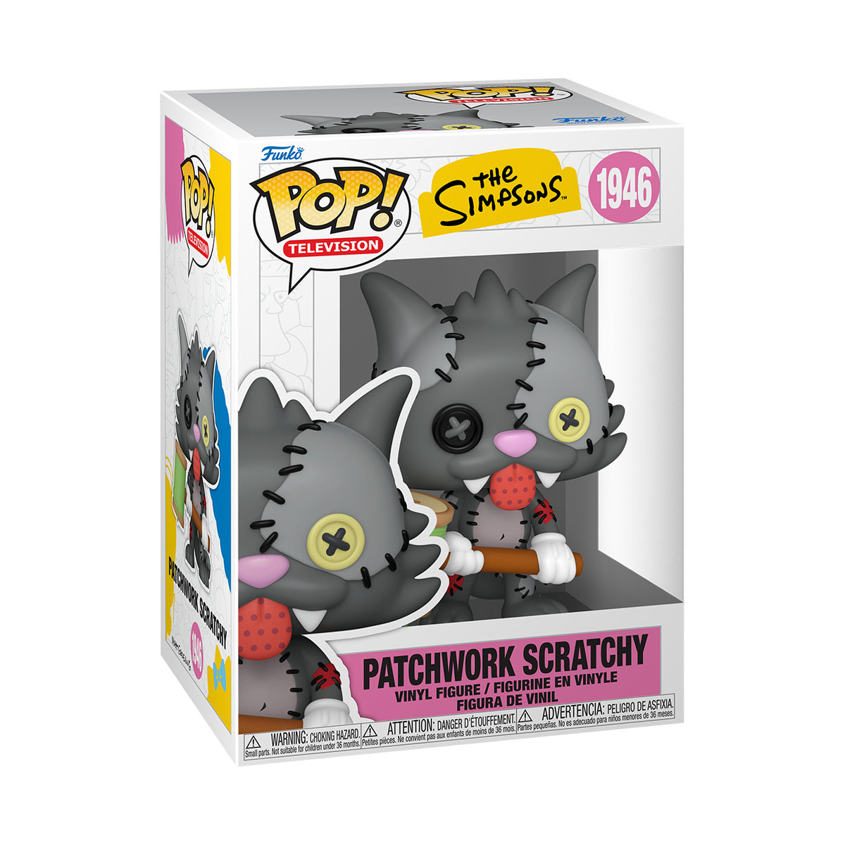 Produktbild The Simpsons - Scratchy Patchwork Funko Pop-figur