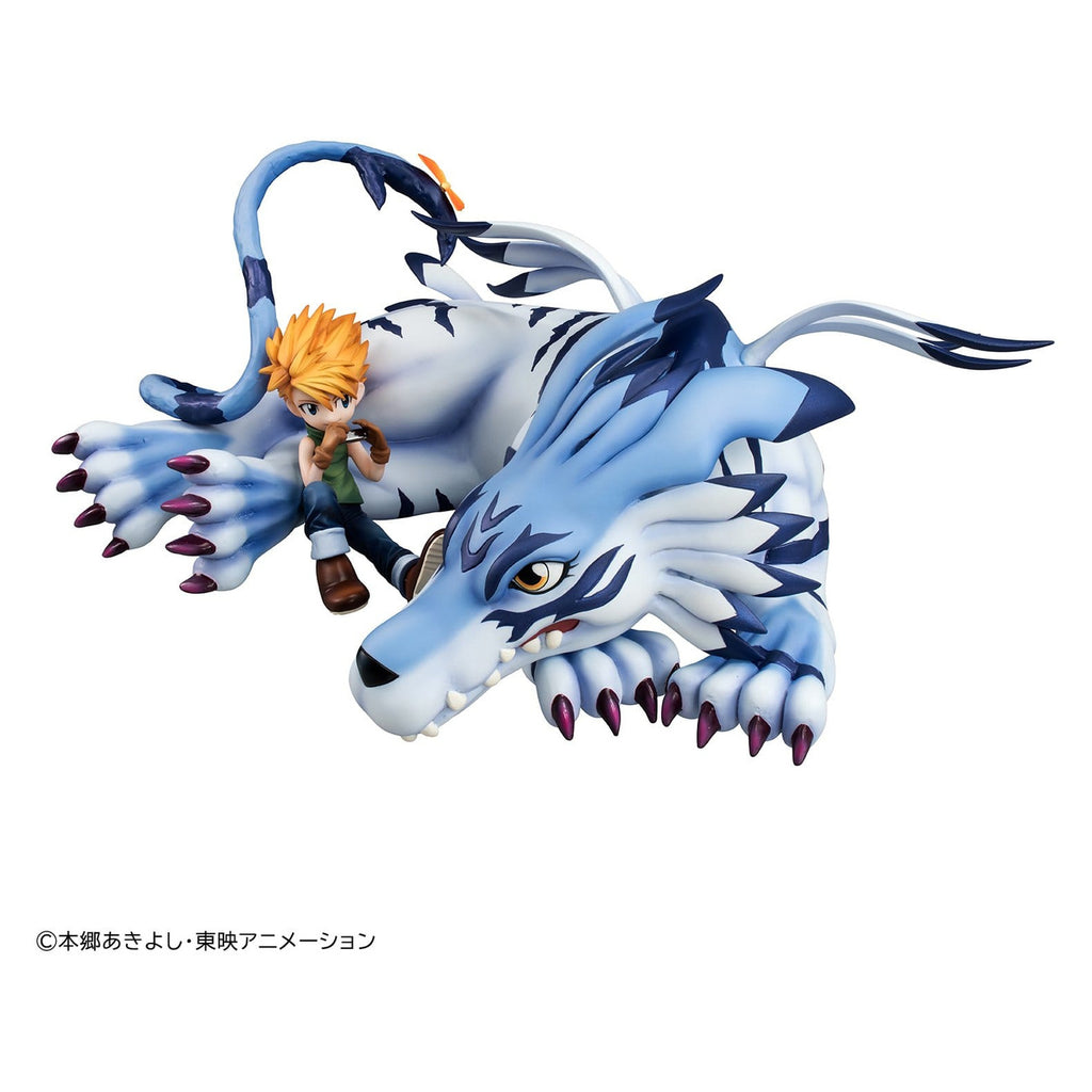 Produktbild Digimon Adventure - Garurumon och Ishida Yamato figurset
