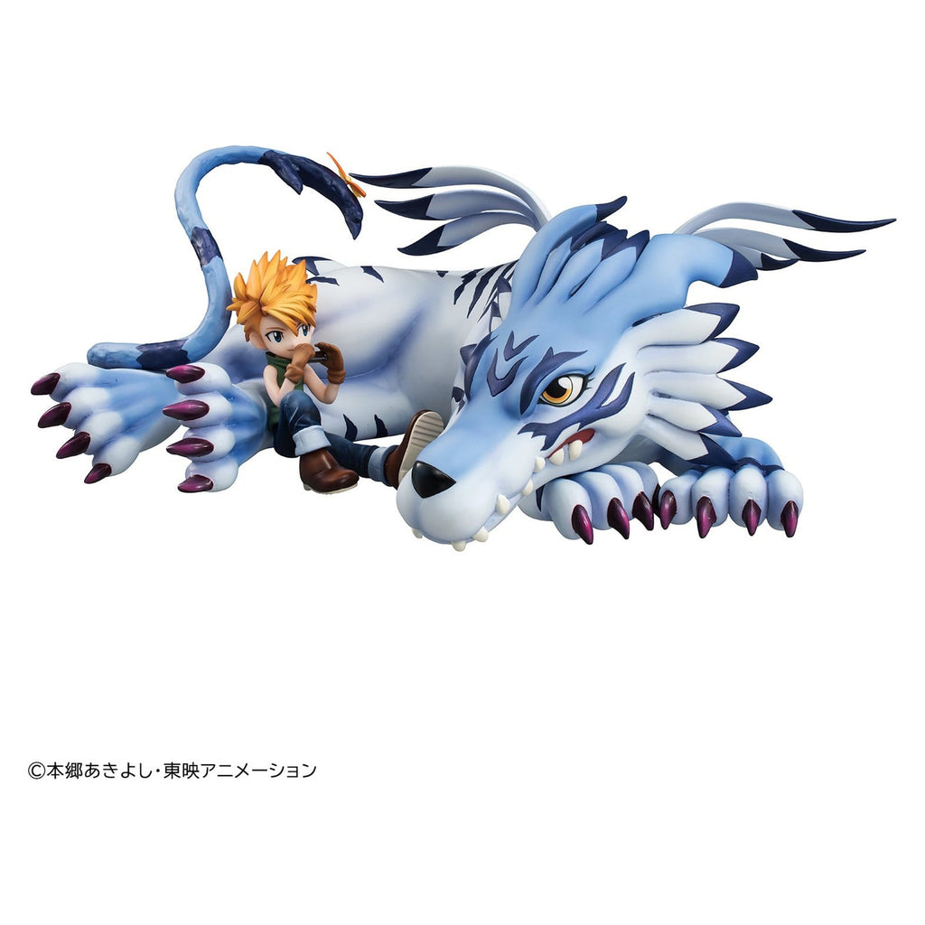 Produktbild Digimon Adventure - Garurumon och Ishida Yamato figurset