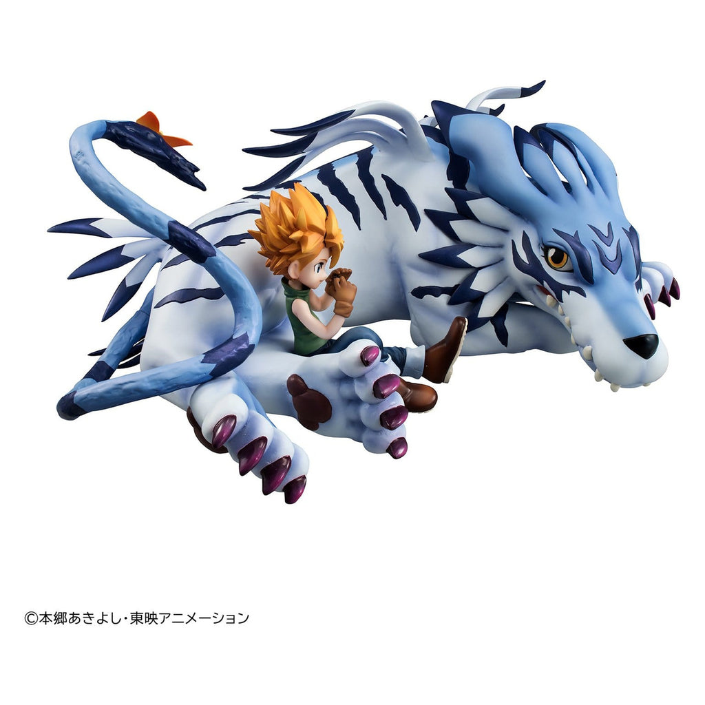 Produktbild Digimon Adventure - Garurumon och Ishida Yamato figurset