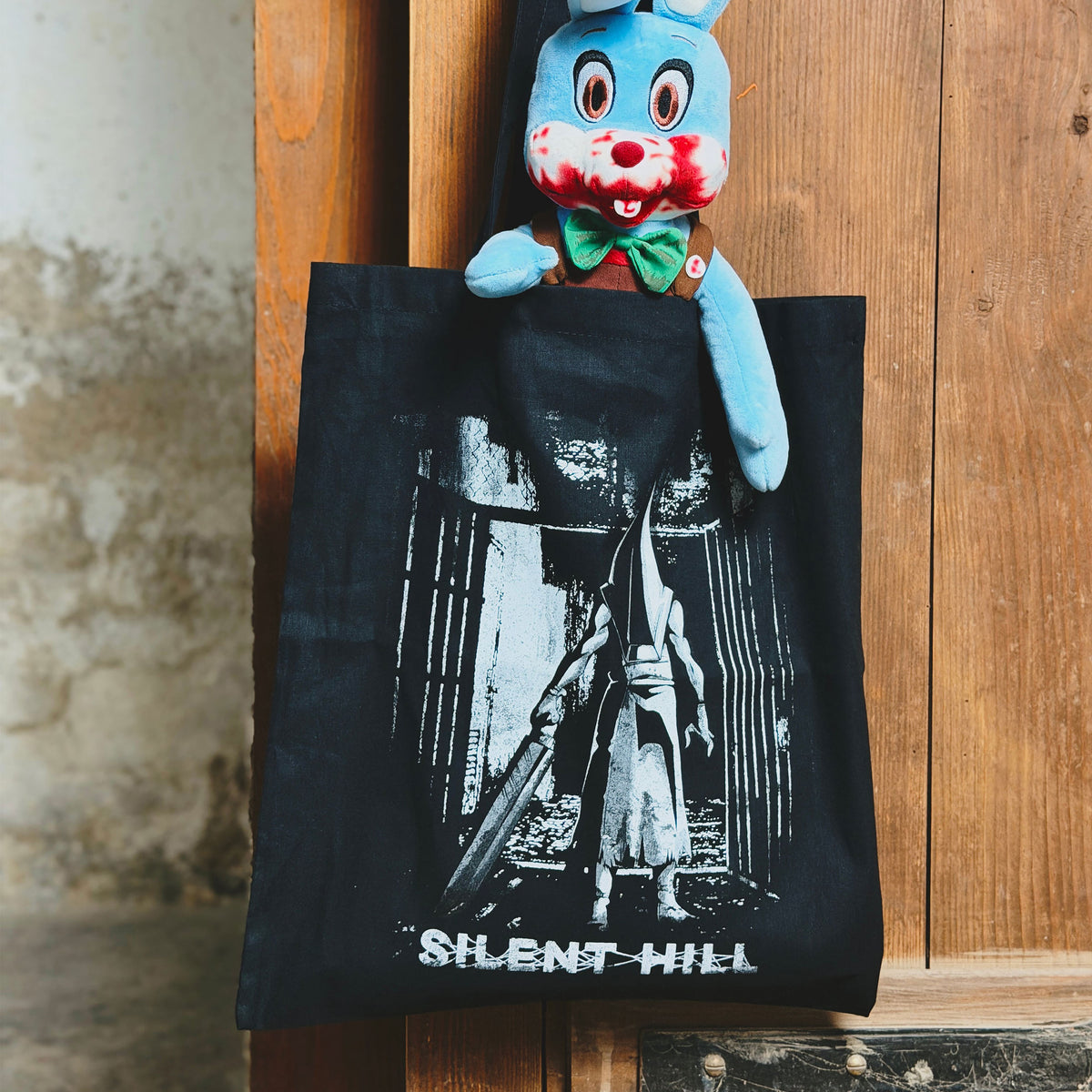 Produktbild Pyramid Head tygkasse för Silent Hill-fans
