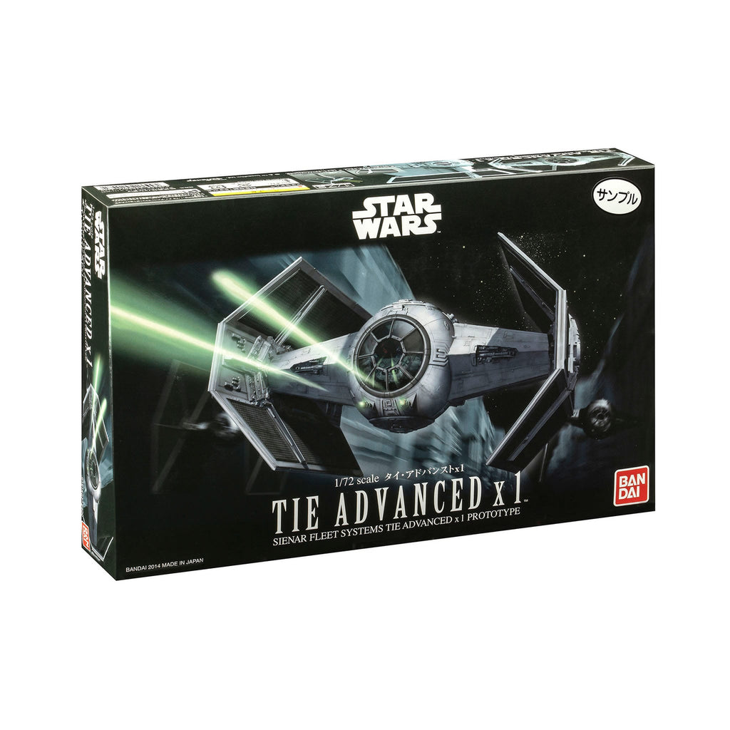 Produktbild Star Wars Modellbyggsats 1:72 TIE Advanced x1 10 cm