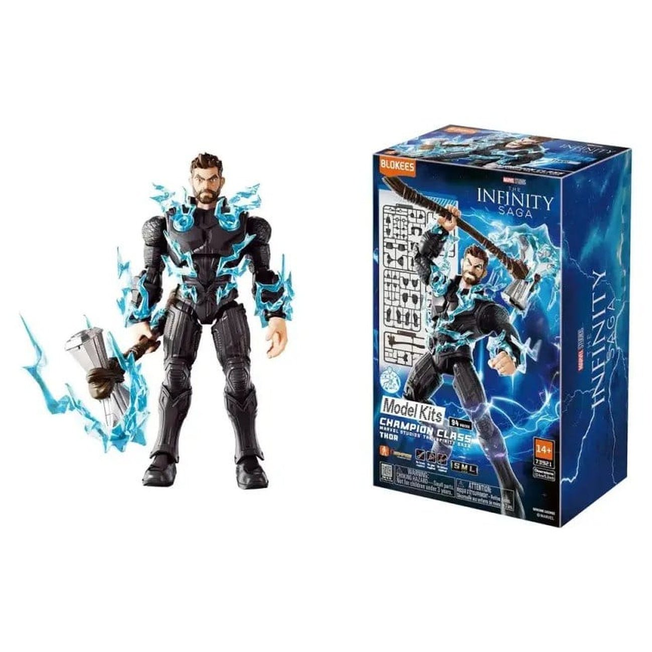 Produktbild Marvel Blokees Thor byggset